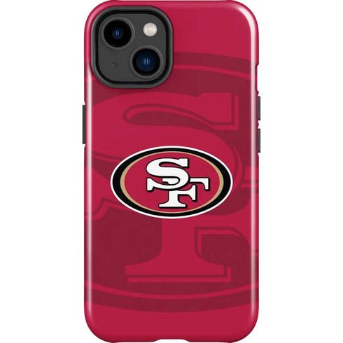 NFL San Francisco 49ers Double Vision iPhone 15 Impact Case